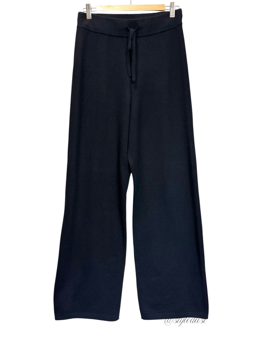 H&M 100% Cashmere Pants Black S NWOT